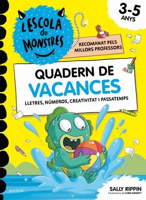 CUADERNO ESCUELA DE MONSTRUOS CAT
