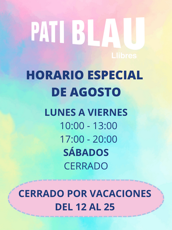 Horario especial de agosto 
