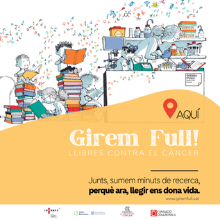 GIREM FULL, LLIBRES CONTRA EL CÀNCER